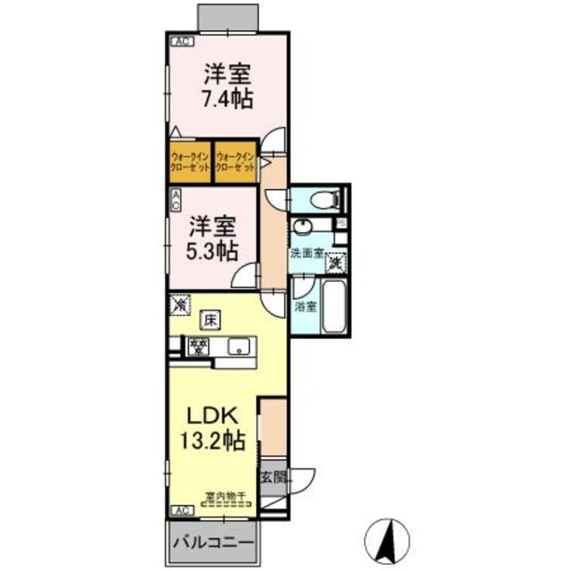 ブラウンコートの間取り