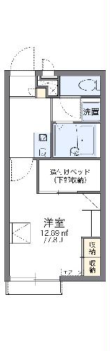 レオパレスヒメル名取の間取り