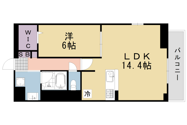 オリオン桂の間取り