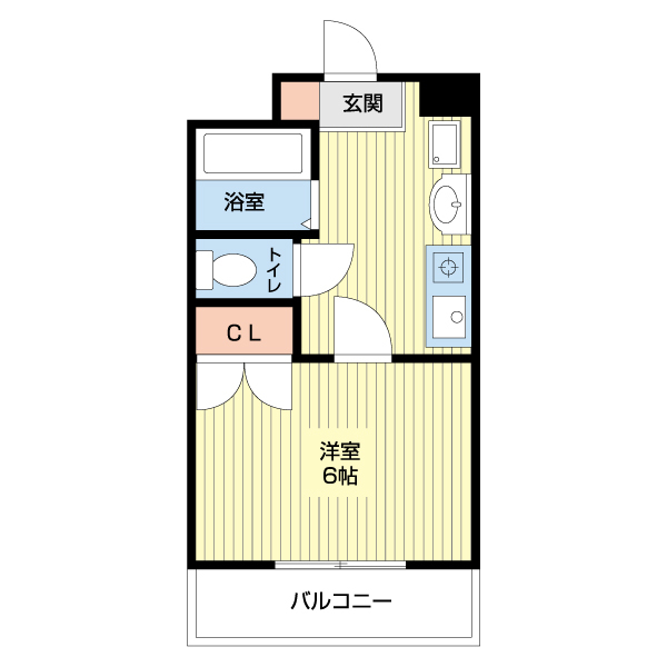 熊本市中央区平成のマンションの間取り