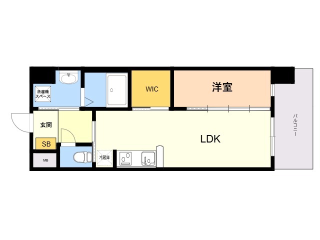 【ＬＩＦＥＦＩＥＬＤ国際空港前の間取り】