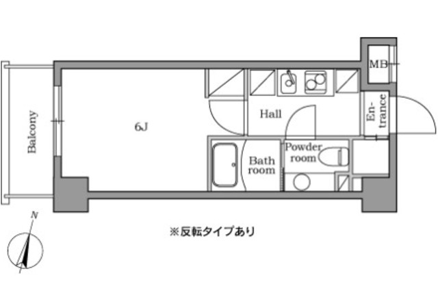 レジディア中村橋の間取り