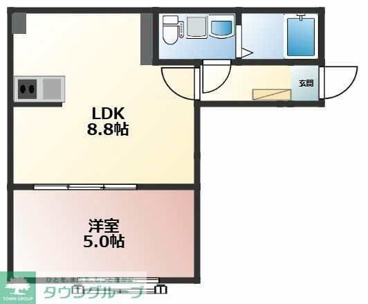 仮称）夏見３丁目新築住宅の間取り