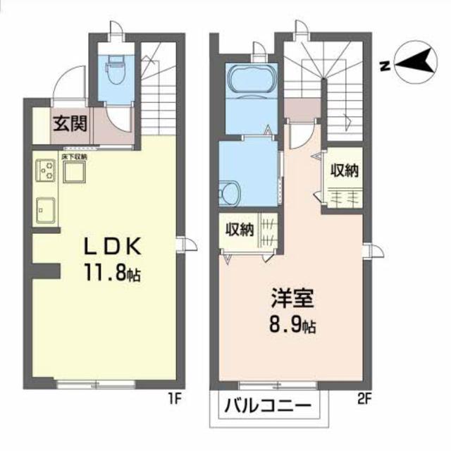 プロスペレジャルダンＣの間取り