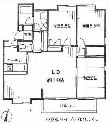 ルパール松原の間取り