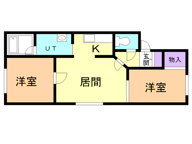 アクアトピアＨＩＲＯの間取り