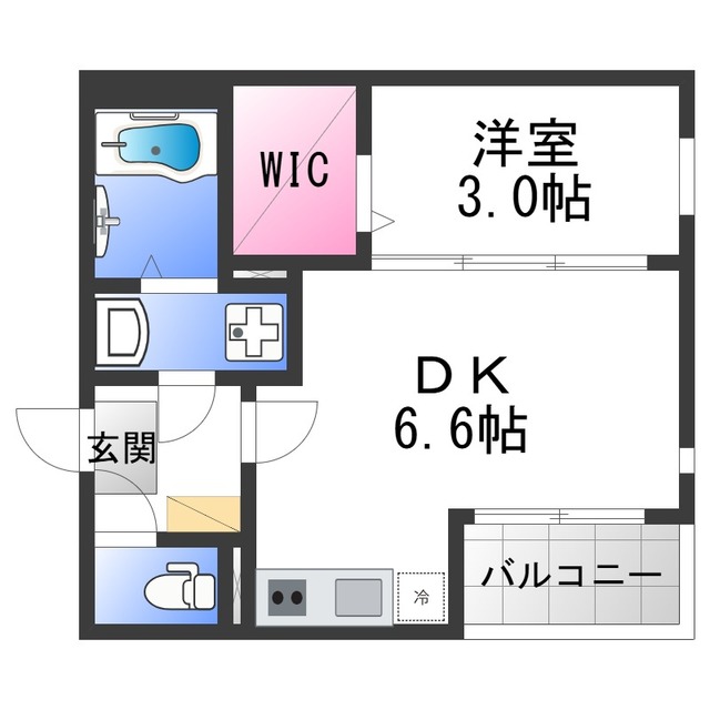 【ハーモニーテラス北巽の間取り】