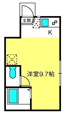 MQuarto獨協大学前の間取り