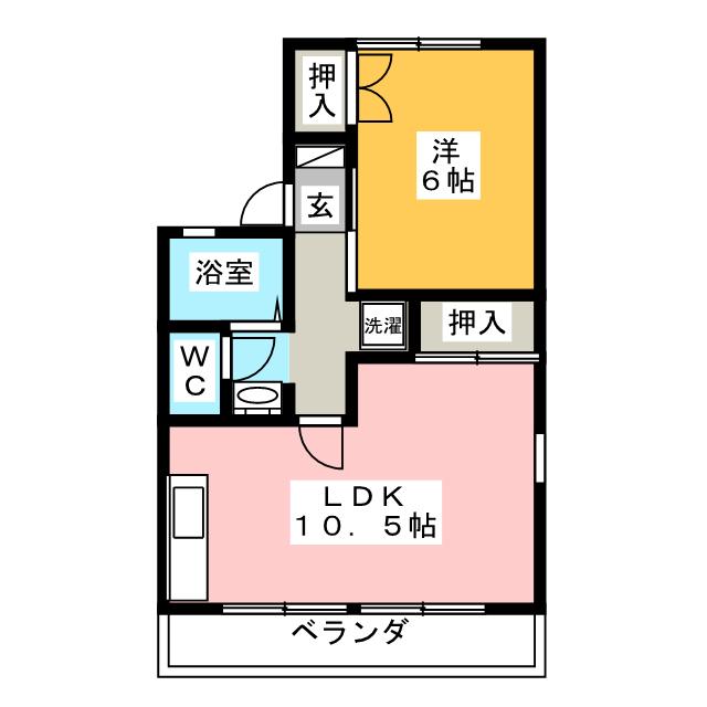 プレステージ２１の間取り