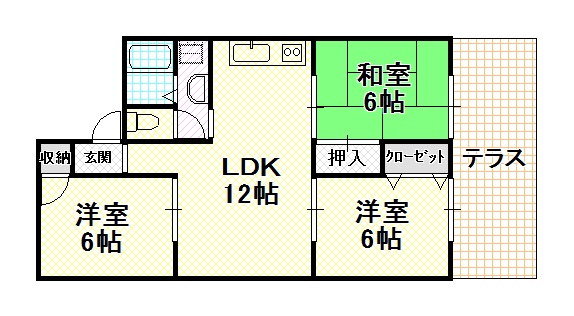 テンサンズの間取り