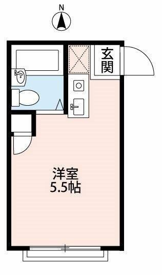 志木市柏町のアパートの間取り