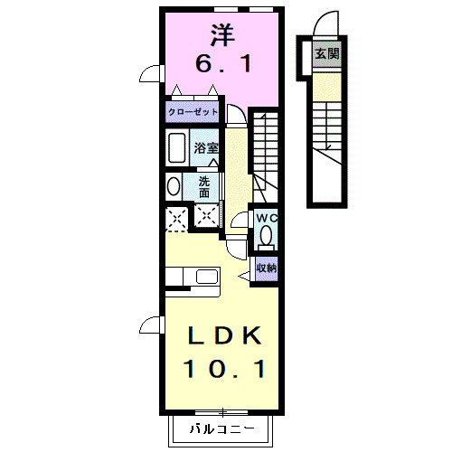 コルソプレッソの間取り