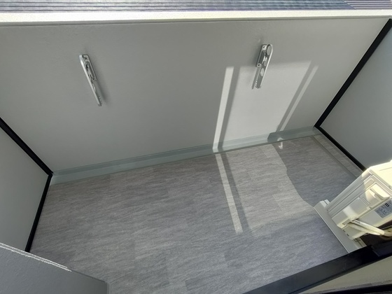 バルコニー　※別部屋の写真です