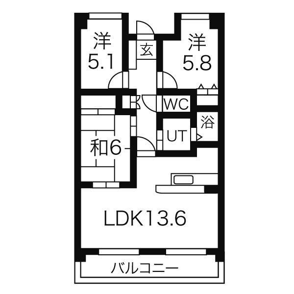 ア・レーズ平子_間取り_0