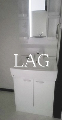 洗面設備　独立洗面台です。