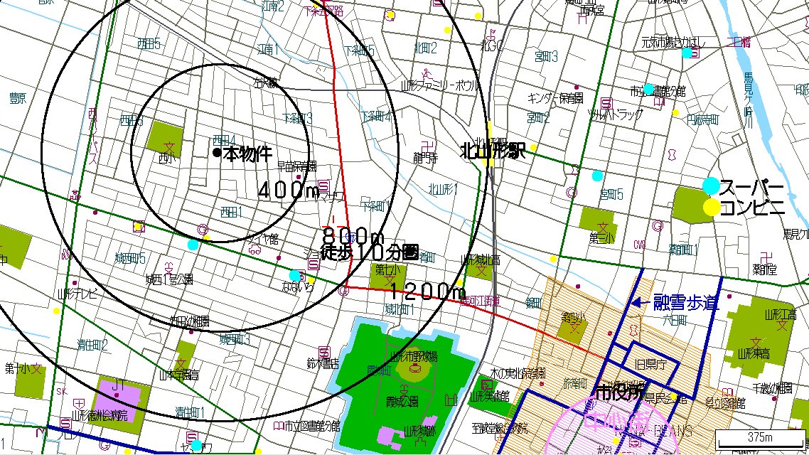 【山形市西田のマンションのその他】