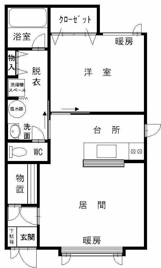 わいずの間取り