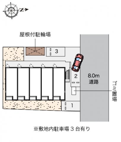 【北九州市小倉北区貴船町のアパートのその他】