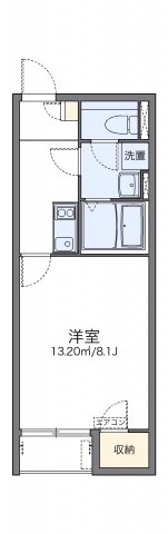 【北九州市小倉北区貴船町のアパートの間取り】