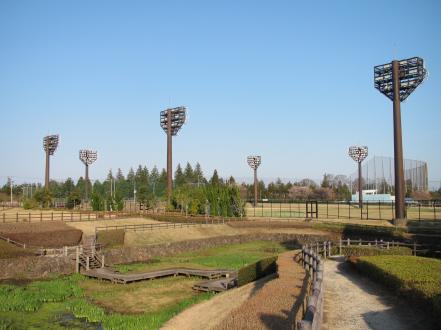 【レオパレス霞南の公園】