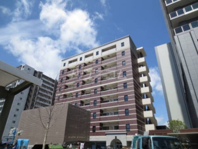 静岡市葵区東静岡のマンションの建物外観