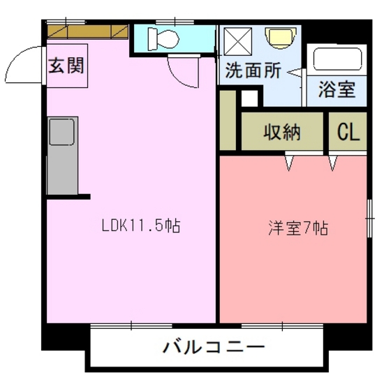 グレイスビルの間取り