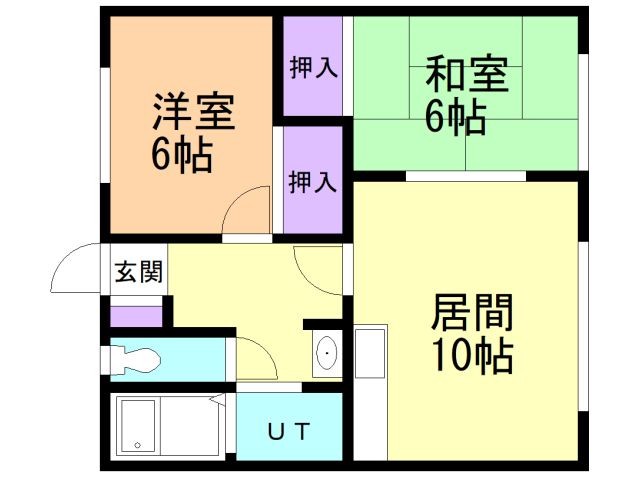 ハイツグリーンタウンの間取り