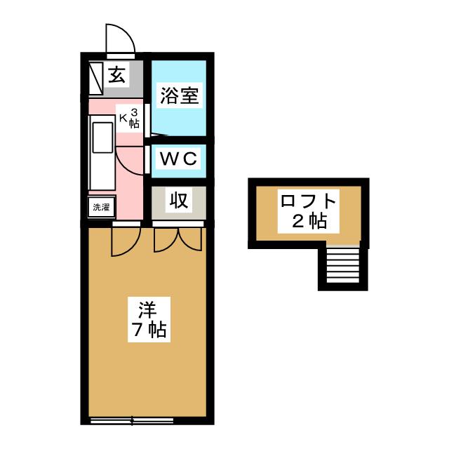 フォーティン八幡の間取り