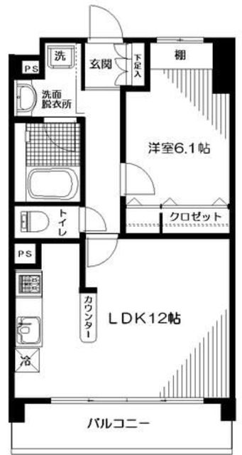 ノブレ浜田山の間取り