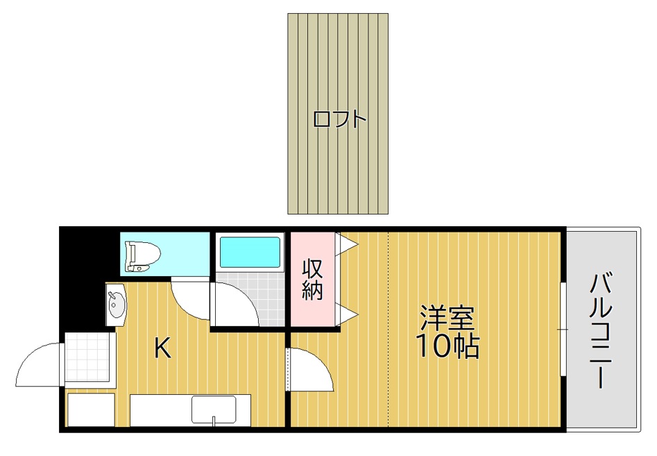 ＥＳＰＡＣＥ国体町の間取り