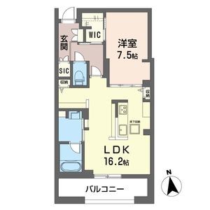 【シャーメゾン　プレシャスの間取り】