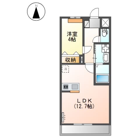 シェルルコートの間取り