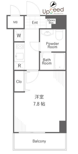 エスリード芝浦ベイサイドの間取り