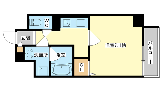 K＆K芥川の間取り