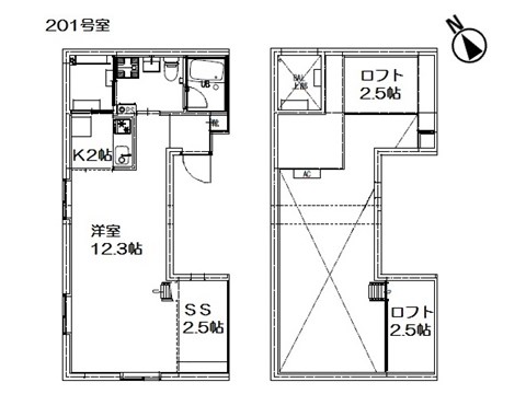 メゾンフェニックス?の間取り