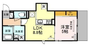 LuSole嵐山（ルソール嵐山）の間取り