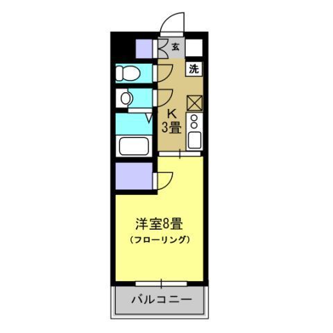 ヴィルヌーブ柏の間取り