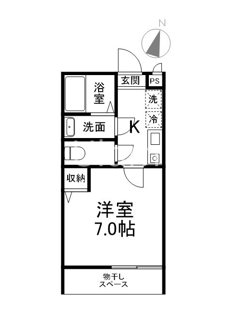 イーストコート東山の間取り