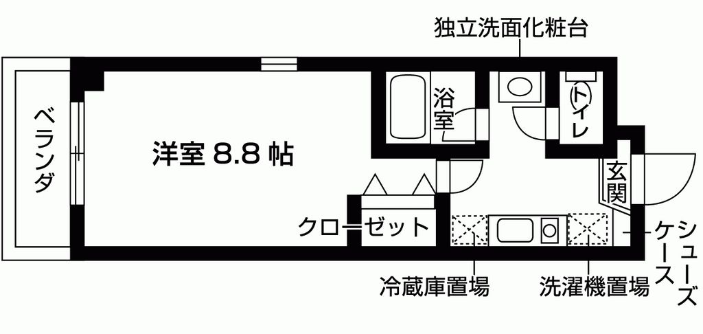 グラシアスの間取り