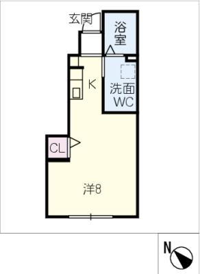 ベルリード蔵町の間取り