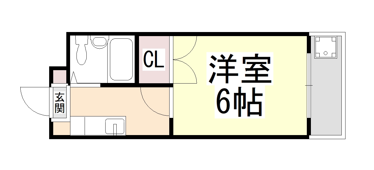 西台ハイツIIの間取り