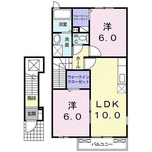 サンリット３１０Ｂの間取り