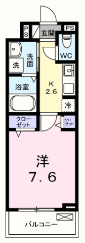 フルールドフレーズの間取り