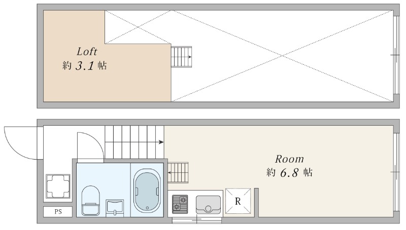 ＳＭＩ：ＲＥ　ＳＴＡＹ　ＴＯＫＹＯ　Ａの間取り