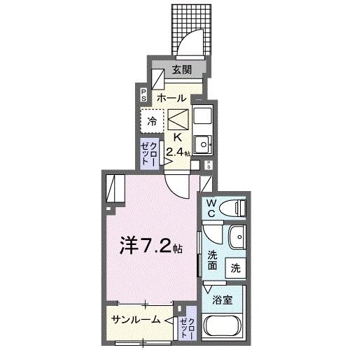 ＹＳ　ＢＡＳＥ　三つの木の間取り