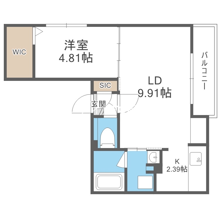 グレイス北16条の間取り