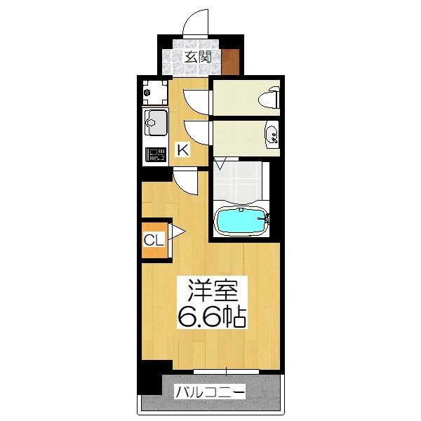 【プラシード京都の間取り】