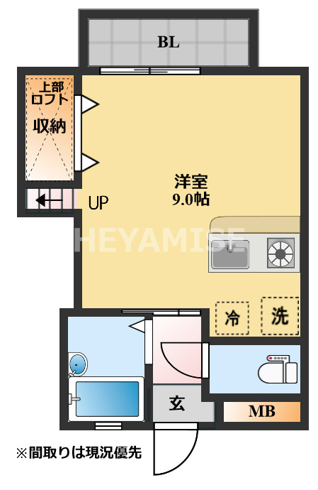 コンフォルト2の間取り