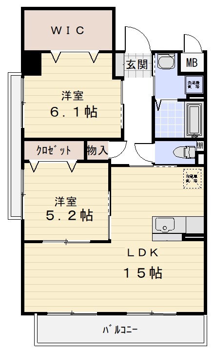 スターヒル上浜の間取り