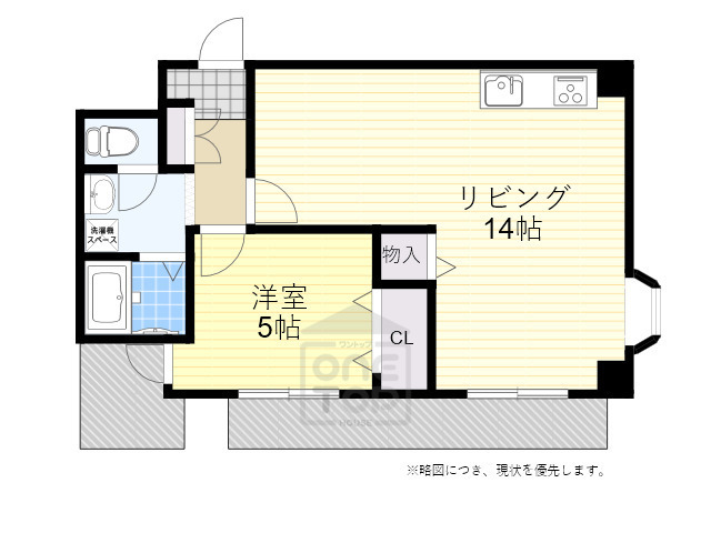 グリーンロータス2の間取り